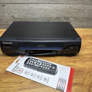 Panasonic PV-V4022 VCR Video Cassette Recorder VHS Player OMNIVISIO W/REMOTE